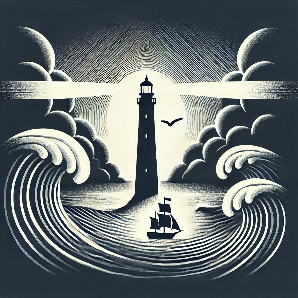 Lighthouse symbolizing guidance